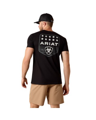 Ariat - Stripe Patriotic Badge T-Shirt