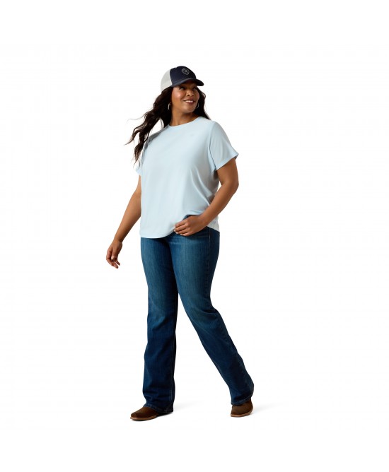 Ariat Laguna Blue Logo T-Shirt