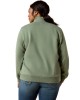 Ariat - Logo 1/2 Zip Sweatshirt Green
