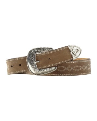 Leather Belt - Ariat Diamond Ogee Belt