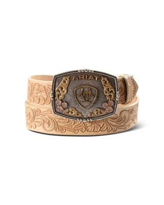 Leather Belt - Ariat Flare Embossed