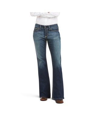 Ariat - R.E.A.L. Mid Rise Original Boot Cut Jean
