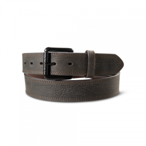 Leather Belt - Ariat Work Triple Row Stitch Belt