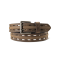 Leather Belt - Ariat Work Double Prong Brown