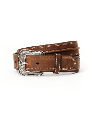Leather Belt - Ariat Center Ridge Belt
