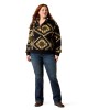 Ariat - Berber Sweatshirt Black Aztec Jumper Ariat - Berber Sweatshirt Black Aztec Jumper