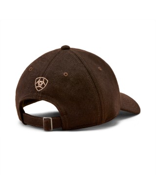 Trucker Hat - Ariat Wool Country Cap Brown