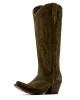 Ariat - Casanova Suede Green X Toe Western Boot