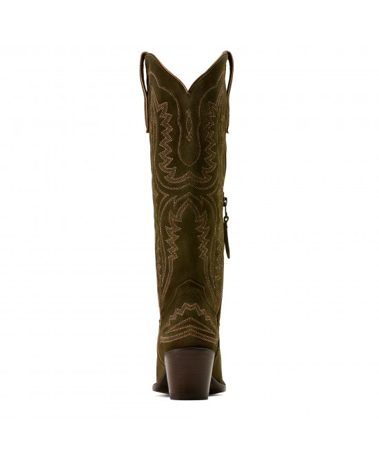 Ariat - Casanova Suede Green X Toe Western Boot