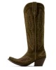 Ariat - Casanova Suede Green X Toe Western Boot