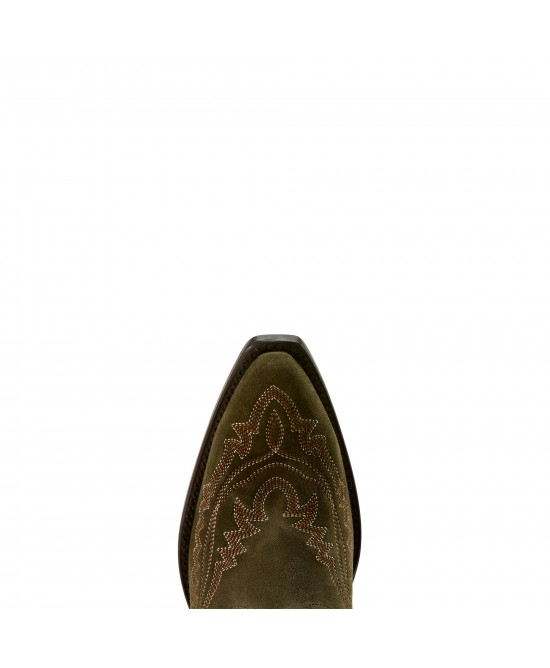 Ariat - Casanova Suede Green X Toe Western Boot