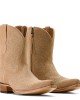 Ariat - Cate X Toe Taupe Suede Western Boot Ariat - Cate X Toe Taupe Suede Western Boot