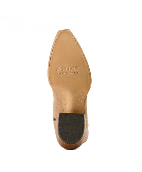 Ariat - Cate X Toe Taupe Suede Western Boot Ariat - Cate X Toe Taupe Suede Western Boot