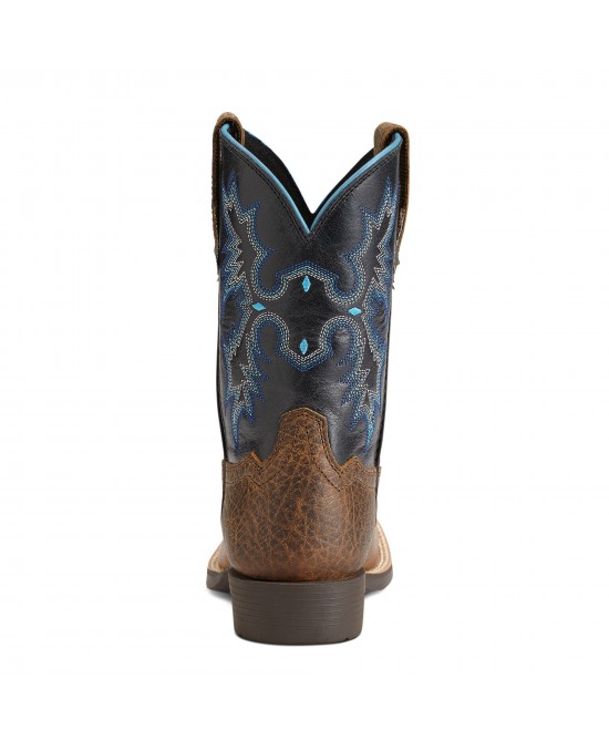 Ariat - Children's Tombstone Wide Square Toe Western Boot Ariat - Children's Tombstone Wide Square Toe Western Boot