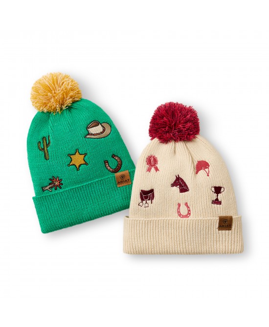 Ariat - Arlo Beanie Green - Children's Ariat - Arlo Beanie Green - Children's