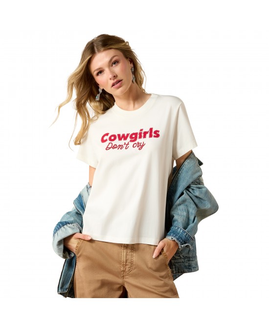 Ariat Cowgirls Don't Cry T-Shirt Ariat Cowgirls Don't Cry T-Shirt