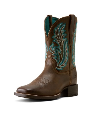 Ariat - Round Up Filly Wide Square Toe Western Boot