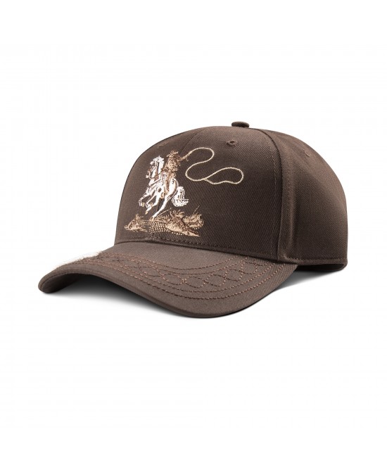Trucker Hat - Ariat Cowboy Embroidery Cap Trucker Hat - Ariat Cowboy Embroidery Cap