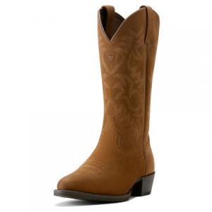 Ariat - Men's Heritage R Toe Western Boot Suede