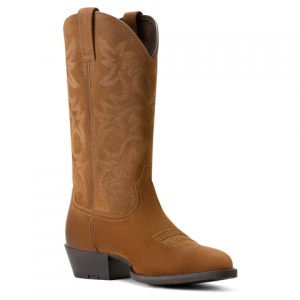 Ariat - Men's Heritage R Toe Western Boot Suede Ariat - Men's Heritage R Toe Western Boot Suede
