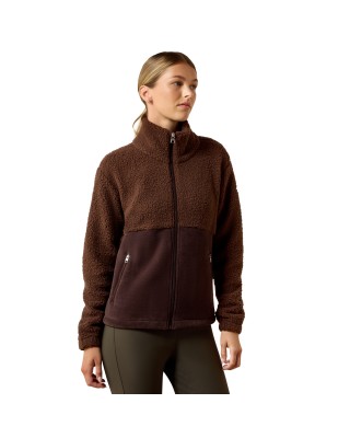 Ariat - Laviolette Purple Full Zip Sweatshirt Fleece