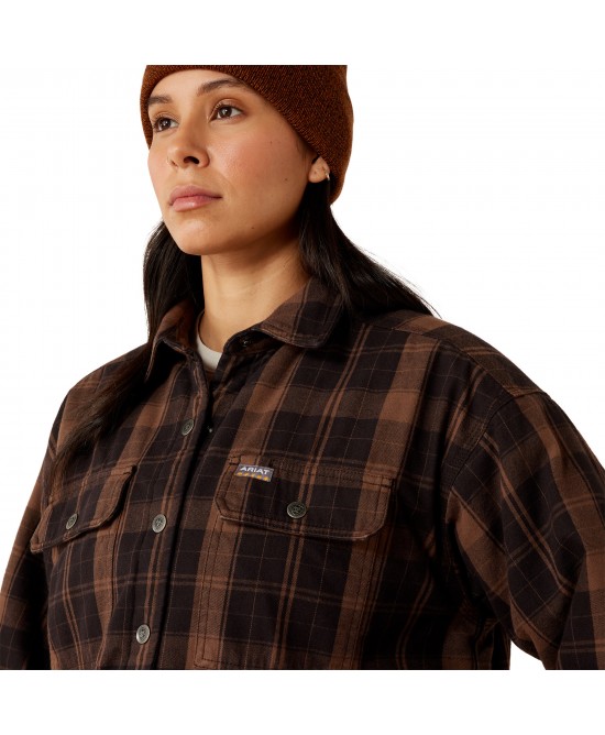 Ariat - Rebar Flannel Insulated Shirt Jacket