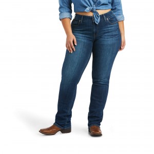 Ariat - R.E.A.L. Mid Rise Candace Straight Jeans