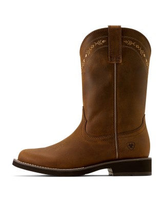 Ariat - Kearney Brown Round Toe Western Boot