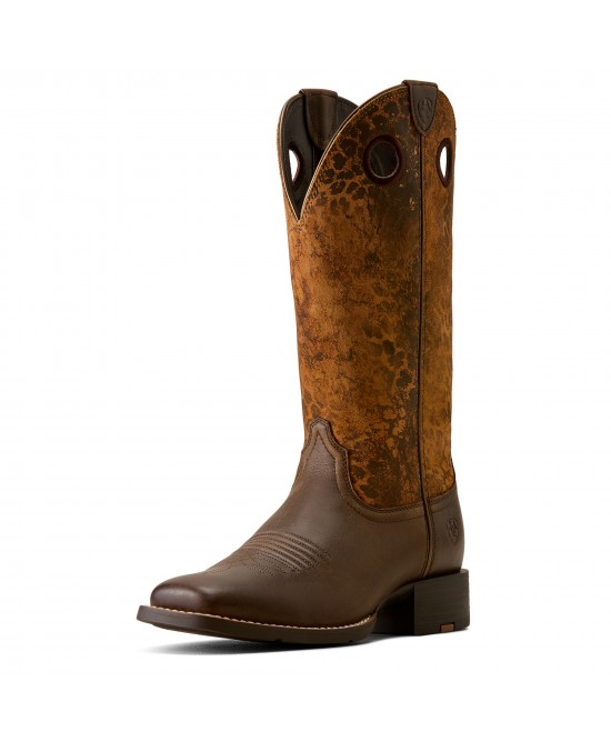 Ariat - Round Up Ryder Wide Square Toe Western Boot Ariat - Round Up Ryder Wide Square Toe Western Boot
