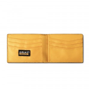 Ariat - Bifold Slim Wallet Stacked Logo