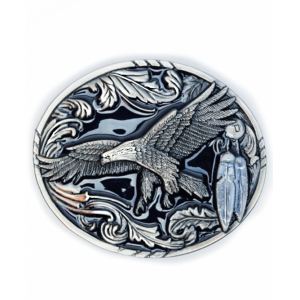 Belt Buckle - Flying Eagle Feather