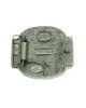 Belt Buckle - Skull Holding Gun