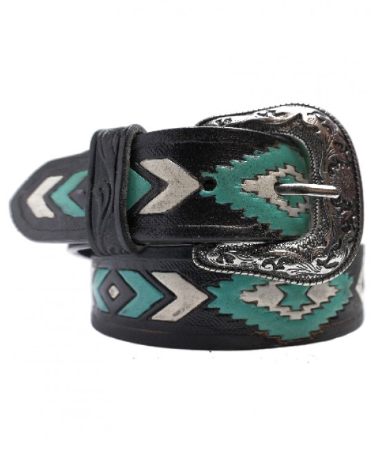 Leather Belt - CBS - Illinois Leather Belt - CBS - Illinois