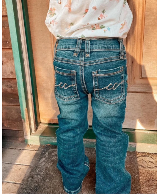 CC - Children's Toddler Girl Bootcut Jean Medium Wash