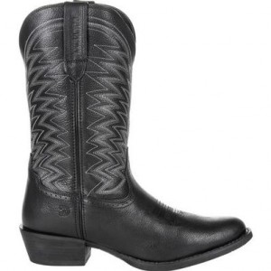 Durango - Rebel Frontier™ Black Western R-Toe Boot 