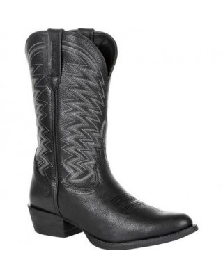 Durango - Rebel Frontier™ Black Western R-Toe Boot 