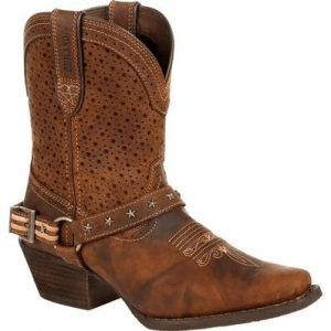 Durango - Crush™ Women's Brown Ventilated Ankle Western Boot