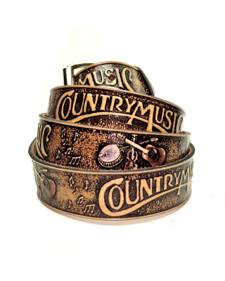 Leather Belt - Country Music