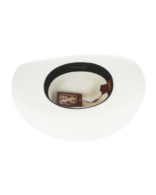 Wool Felt Western Silver Grey Hat