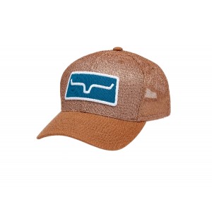 Trucker Hat - Kimes Ranch All Mesh Brown