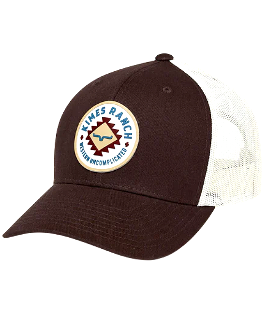 Trucker Hat - Kimes Ranch Vaughn - Brown