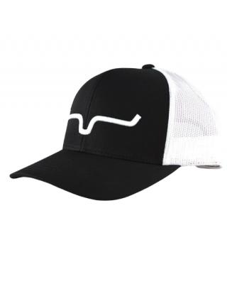 Trucker Hat - Kimes Ranch Weekly Black/White