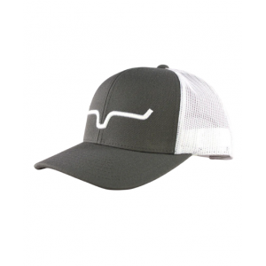 Trucker Hat - Kimes Ranch Weekly Charcoal/White