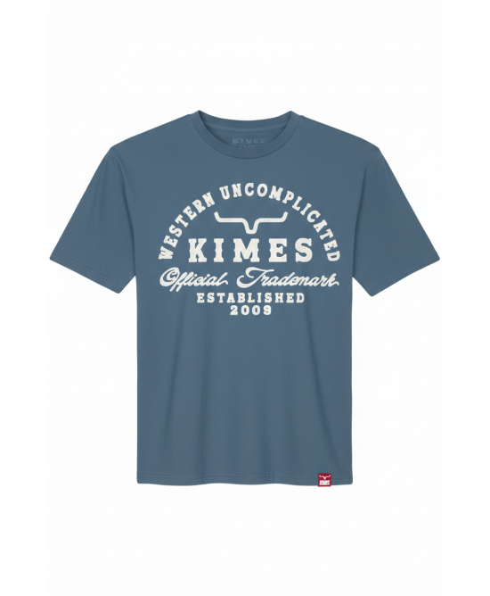 Kimes Ranch - Heavy Text Blue Women's T-shirt