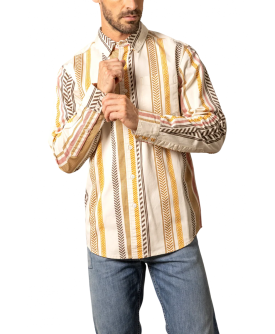 Kimes Ranch x Zach Top - Double Tap Natural Men's Shirt