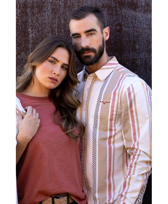 Kimes Ranch x Zach Top - Double Tap Natural Men's Shirt