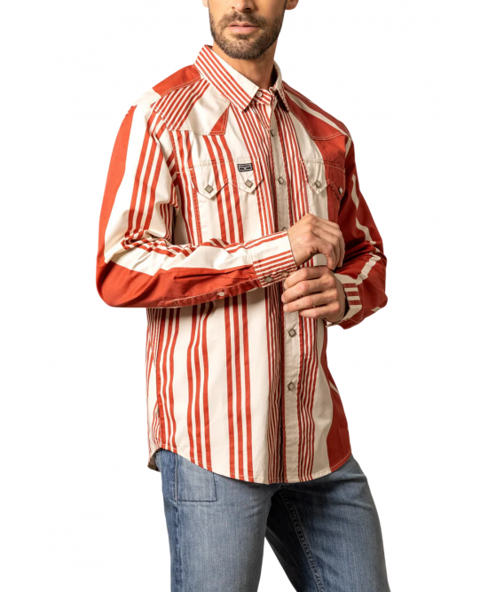 Kimes Ranch x Zach Top - Bandit Red Men's Shirt Kimes Ranch x Zach Top - Bandit Red Men's Shirt