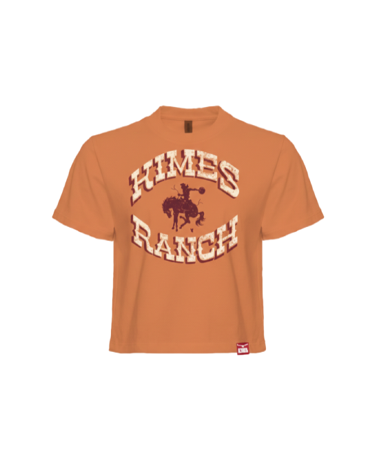 Kimes Ranch - Lucky B Bucking Orange Women's T-shirt