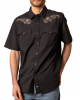 Kimes Ranch - Leland Black Men's Short Sleeve Shirt