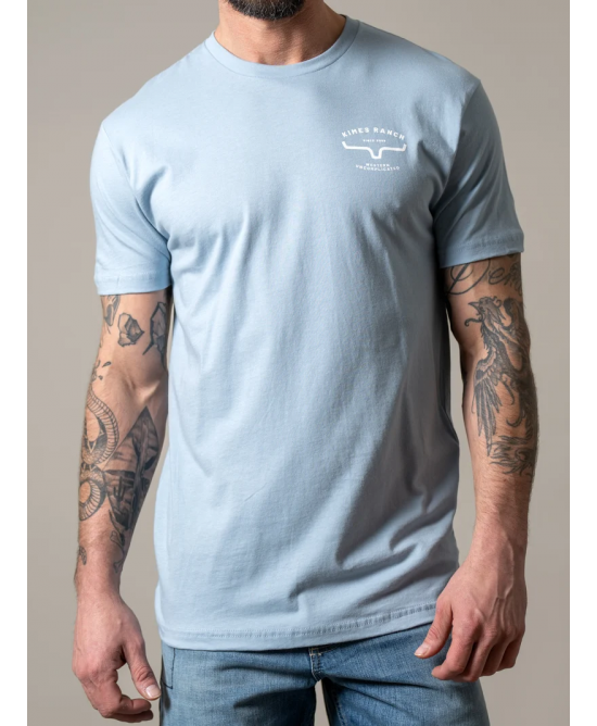 Kimes Ranch - Honor Stonewashed Denim Men's T-shirt Kimes Ranch - Honor Stonewashed Denim Men's T-shirt